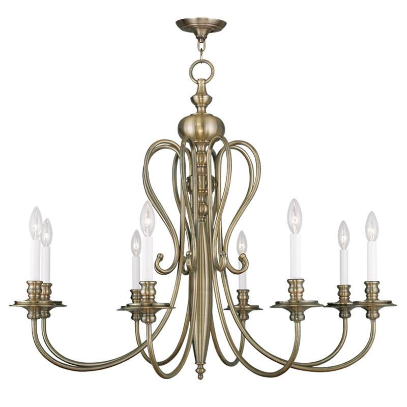 Shown in Antique Brass finish 